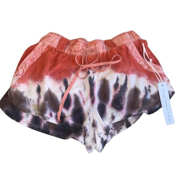YOUNG Fabulous And Broke Solar Tie Dye loungewear Shorts Size Small - Picture 3 of 15